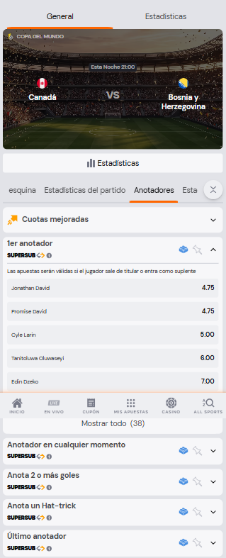 supersub ejemplo