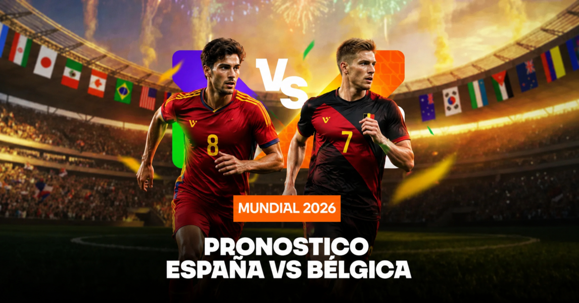 Pronóstico España vs Bélgica