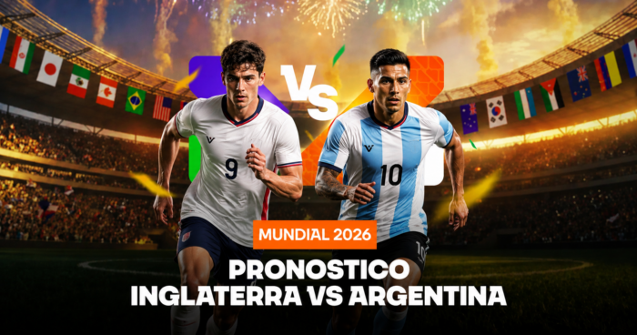 Pronóstico Inglaterra vs Argentina semi final del mundial 2026